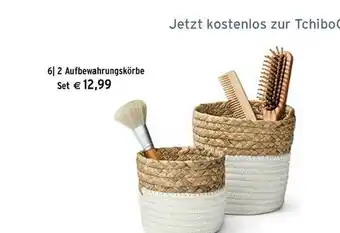 Tchibo 2 Aufbewahrungskörbe Angebot