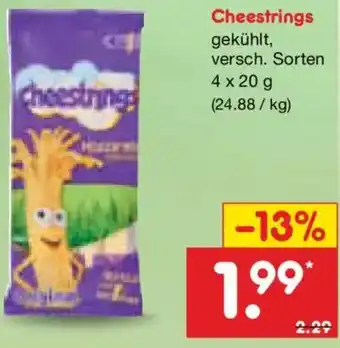 Netto Marken-Discount Cheestrings Angebot