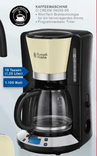 KODi Russel Hobbs Kaffeemaschine CI CREAM | 24033-56 Angebot