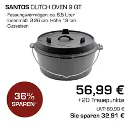 CITTI Markt Santos dutch oven 9 QT Angebot