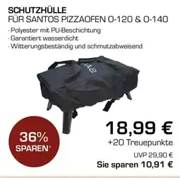CITTI Markt Schutzhülle für santos pizzaofen 0-120 & 0-140 Angebot
