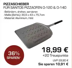 CITTI Markt Pizzaschieber für santos pizzaofen 0-120 & 0-140 Angebot