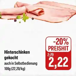 Feneberg Hinterschinken gekocht Angebot