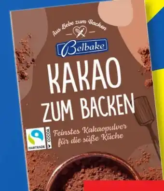 Lidl Belbake Kakao zum Backen Angebot