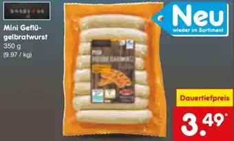 Netto Marken-Discount Mini Geflügelbratwurst Angebot
