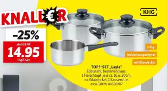 SCONTO Khg topf-set 'layla' Angebot