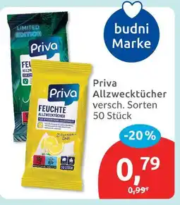 Budni Priva allzwecktücher Angebot