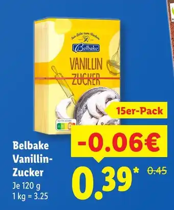 Lidl Belbake vanillin-zucker Angebot