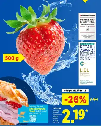 Lidl Erdbeeren Angebot