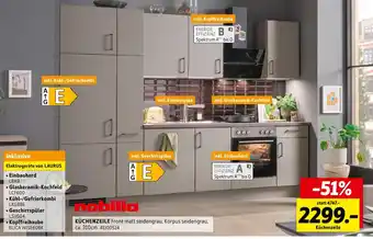 SCONTO Nobilia küchenzeile Angebot