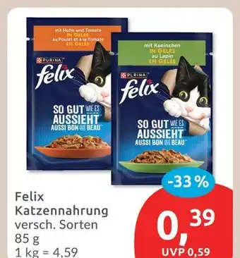 Budni Purina felix katzennahrung Angebot