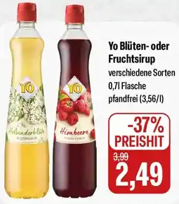 Feneberg Yo Blüten- oder Fruchtsirup Angebot