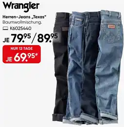 Galeria Wrangler Herren-Jeans ,,Texas" Angebot
