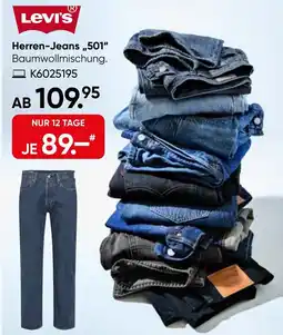Galeria LEVI'S Herren-Jeans ,,501" Angebot