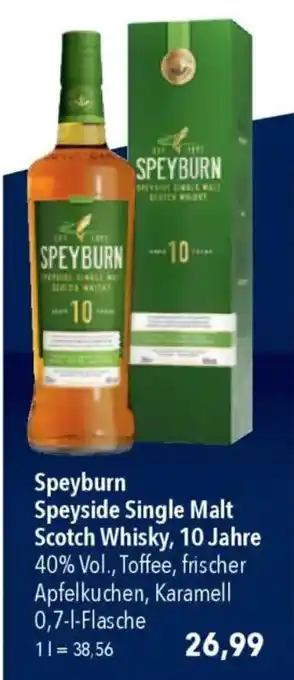 CITTI Markt Speyburn Speyside Single Malt Scotch Whisky, 10 Jahre Angebot