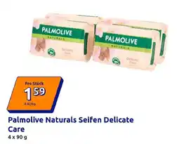 Action Palmolive Naturals Seifen Delicate Care Angebot