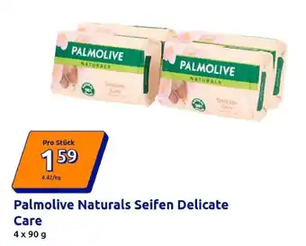 Action Palmolive Naturals Seifen Delicate Care Angebot