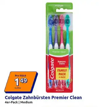 Action Colgate Zahnbürsten Premier Clean Angebot