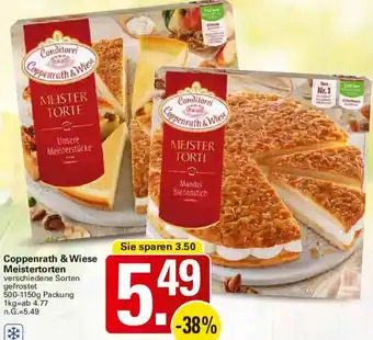 WEZ Coppenrath & Wiese Meistertorten Angebot