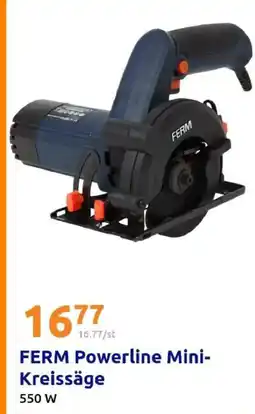 Action FERM Powerline Mini- Kreissäge Angebot