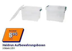 Action Heidrun Aufbewahrungsboxen Angebot