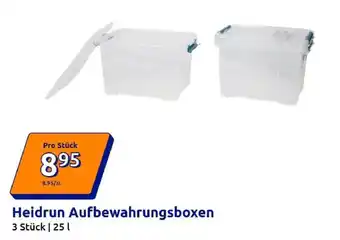 Action Heidrun Aufbewahrungsboxen Angebot