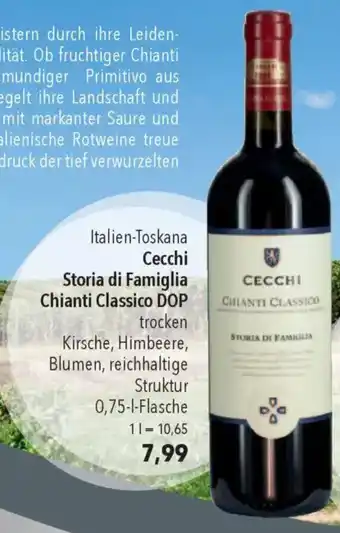 CITTI Markt Cecchi Storia di Famiglia Chianti Classico DOP trocken Angebot