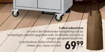 CITTI Markt Crafted Lederschürze Angebot