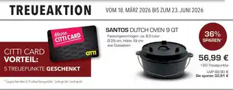 CITTI Markt SANTOS DUTCH OVEN 9 QT Angebot