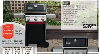 CITTI Markt weber Gasgrill SPIRIT E-325 GBS Angebot