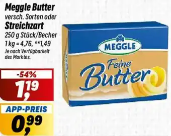 Simmel Meggle Butter oder Streichzart Angebot