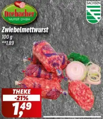 Simmel Drebacher Zwiebelmettwurst Angebot