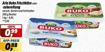 Simmel Arla Buko Frischkäse oder -zubereitung Angebot