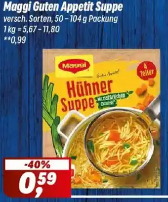 Simmel Maggi Guten Appetit Suppe Angebot