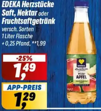 Simmel EDEKA Herzstücke Saft, Nektar oder Fruchtsaftgetränk Angebot