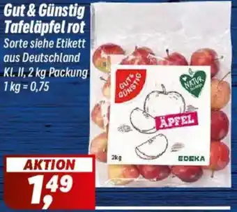 Simmel Gut & Günstig Tafeläpfel rot Angebot