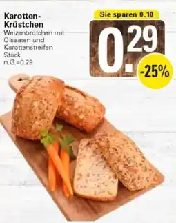 WEZ Karotten- Krüstchen Angebot