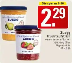 WEZ Zuegg Fruchtaufstrich Angebot