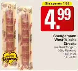 WEZ Spengemann Westfälische Stracke Angebot