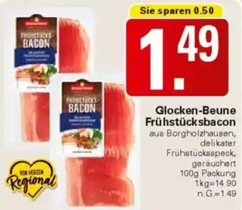 WEZ Glocken-Beune Frühstücksbacon Angebot