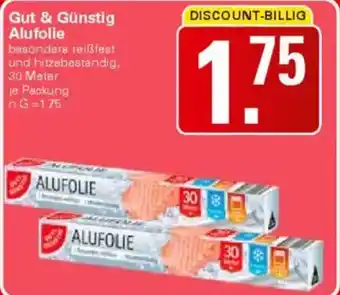 WEZ Gut & Günstig Alufolie Angebot