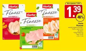 WEZ Herta Finesse Angebot