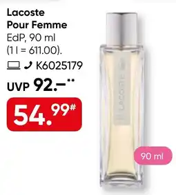 Galeria Lacoste Pour Femme Angebot