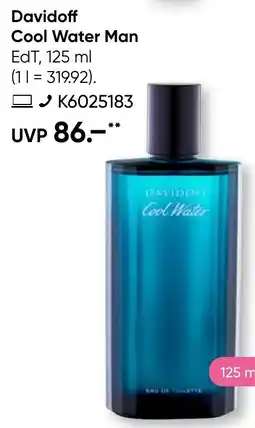 Galeria Davidoff Cool Water Man Angebot