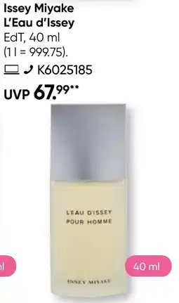 Galeria Issey Miyake L'Eau d'Issey Angebot