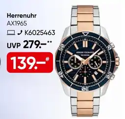 Galeria AX Herrenuhr AX1965 Angebot
