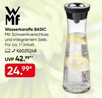 Galeria WMF Wasserkaraffe BASIC Angebot