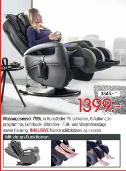 Zurbrüggen cantus Massagesessel 799i Angebot