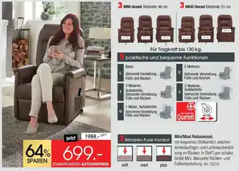 Zurbrüggen himolla Mini/Maxi Relaxsessel Angebot