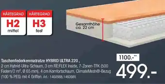 Zurbrüggen HUKLA Taschenfederkenmatratze HYBRID ULTRA 220 Angebot